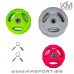 Комплект за body pump - лост с метални тежести с гумено покритие COLOUR SG200 Комплект за body pump - лост с метални тежести с гумено покритие COLOUR SG200
